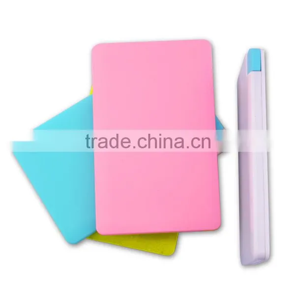 New Arrival Ultra-thin Credit Card Power Bank, Solar Power Bank 2000 photo-4