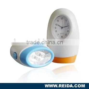 Useful Portable Mutifunctional Digital Table Clock With Flashlight photo-3