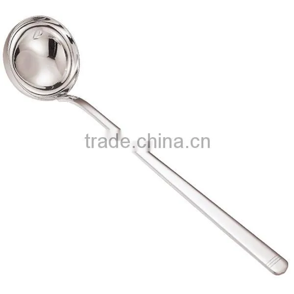 Serving Spoons Soup Ladle Stainless Steel Ladle Kitchen Spoon Spoon Design Round Soup Spoons photo-2