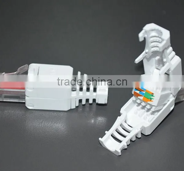 LY-KJ5-45-C6 Cat6 RJ45 Plug Toolless RJ45 Male Cable Connector Flush Mount RJ45 UTP photo-3