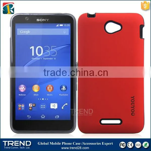Youyou Pc+tpu Oil Coating Case for Sony Xperia e4 photo-4