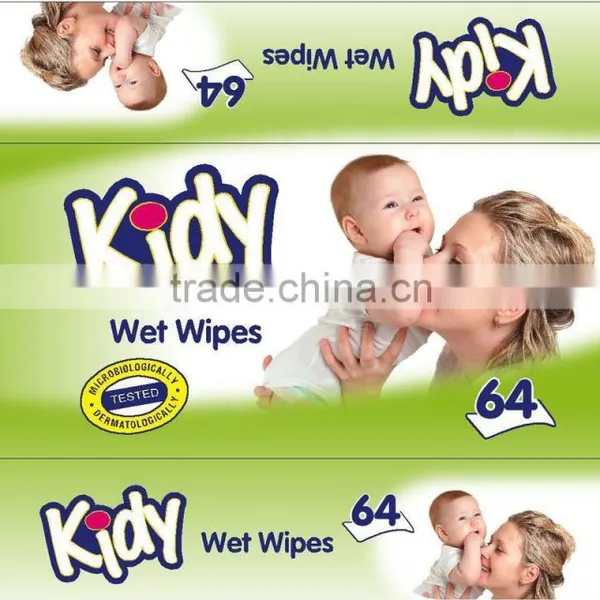 Wet Wipes Lightly Smelling