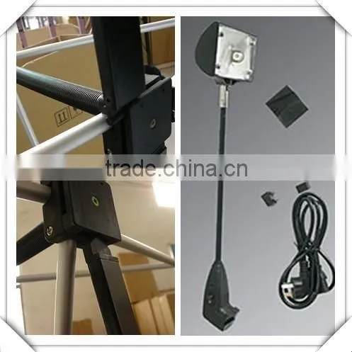 Spring Pop up Wall Display Stand, 3*3 and 3*4 Curve or Straight Pop up Stand photo-6
