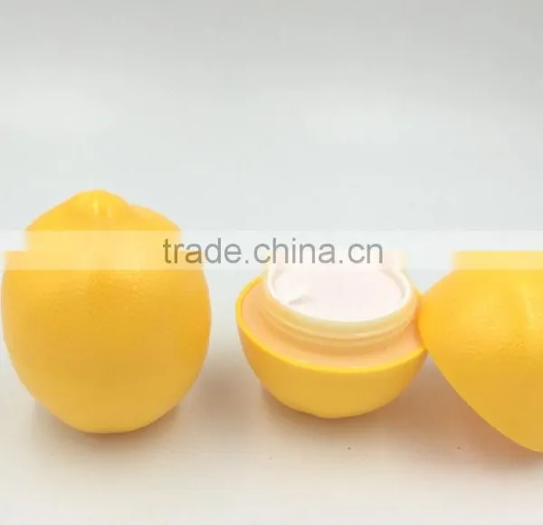 30ml Hot Sale Lemon Style Cosmetic Cream Jar photo-2