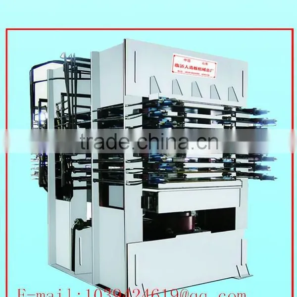 4x8ft Block Board Melamine Lamination Hot Press photo-5