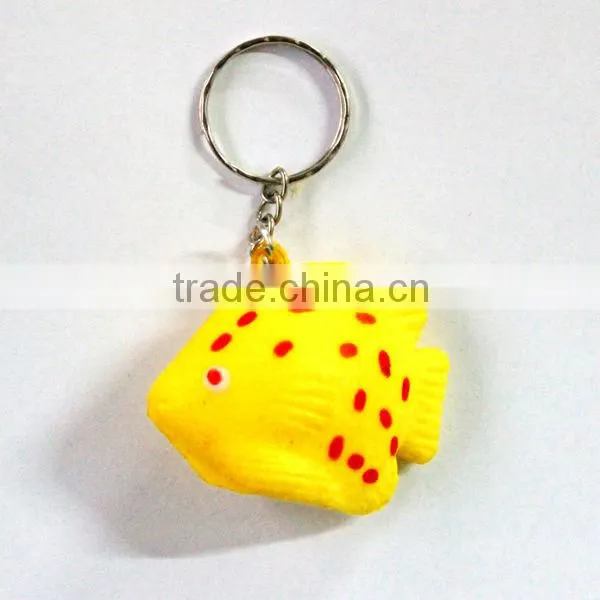 floating pu keychain