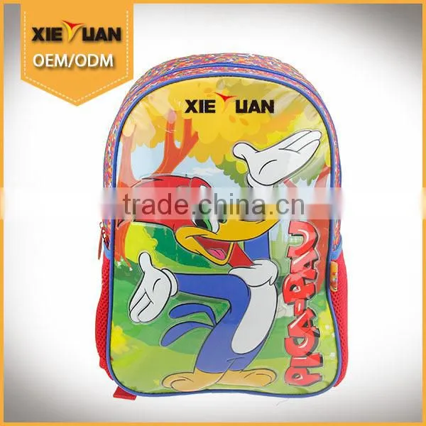  China Custom Children School Backpack 2016