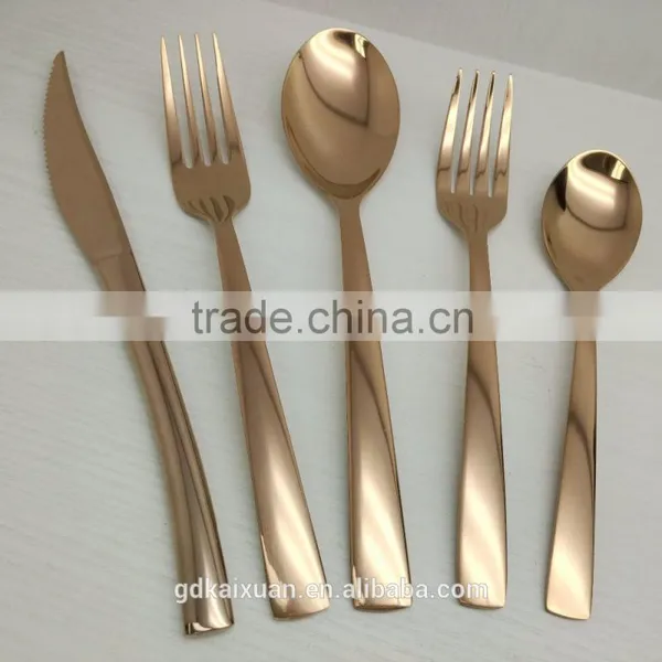 Restaurant Stainless Steel Flatware Spoon And Fork KX-S130 photo-5