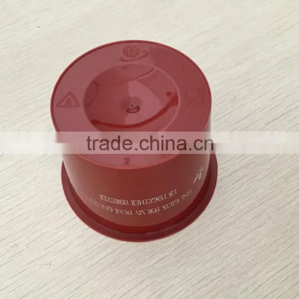Christmas Hot Selling Resistant Baked Plastic Disposable Flowerpot Cup photo-2