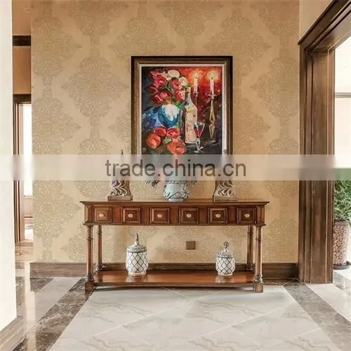 Interior Washable Wallpaper,damask Pvc Wallpaper,wallpaper From China Wholesale photo-5