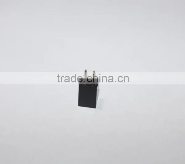 2.54mm Double Row Straight Female Header 2 Pin photo-3