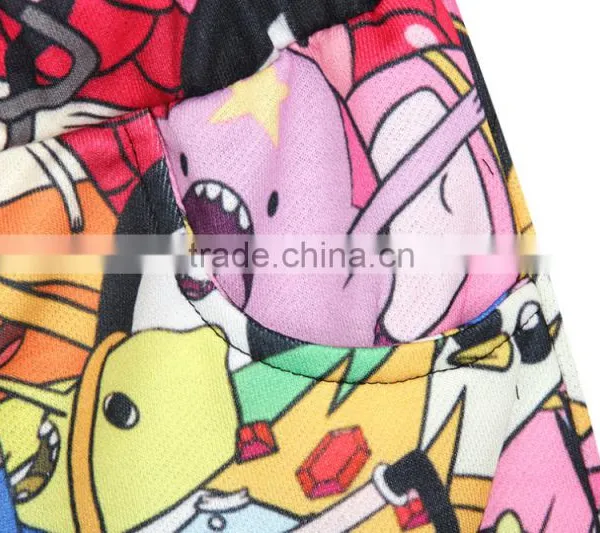 2015 Women Shorts Sublimation Print Running Shorts Elastic Waist N16-3 photo-3
