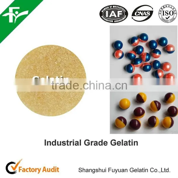 Wholesale Price 200 Bloom Cow Skin Industrial Paintball Gelatin photo-2