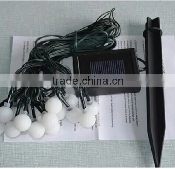 Outdoor Plastic Lantern Solar String Lantern String Lights photo-2