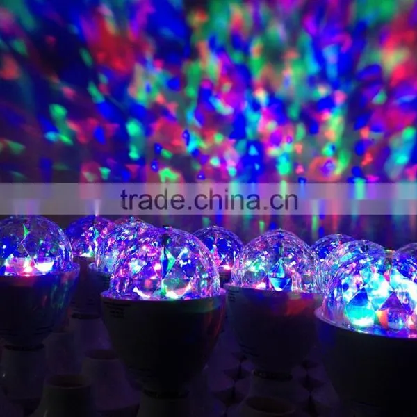 CE,ROHS Certification E27 Screw-socket RGB LED Magic Ball Light Christmas Gift Light photo-4