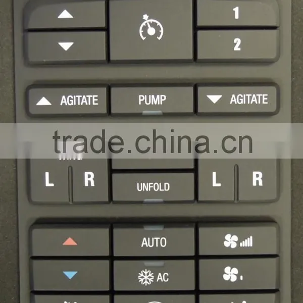 Custom Made Prototype Silicone Button Rubber Keypad With Metal Dome Array