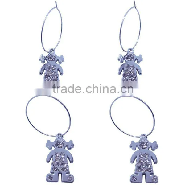 Pewter Wine Charms
