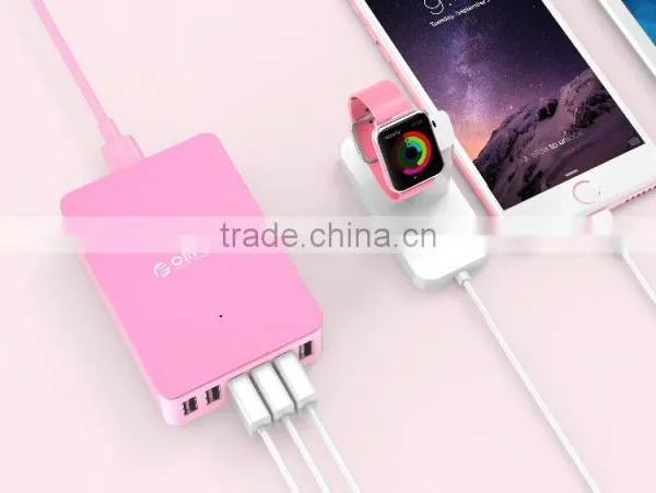2015 HOT Sell NEW 6 Ports Desktop Charger With Interingent Charging IC CSE-6U photo-3
