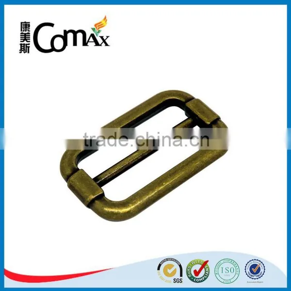 Antique Brass Tri-glide Metal Buckle For Bags photo-3