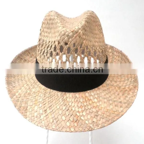 2016 Summer Hot Sale Simple Fashion Curved Brim Men Straw Hats photo-2