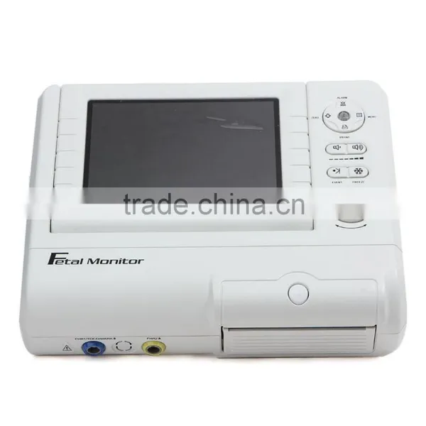 100% High Quality 8.4 Inch Fetal Monitor With TOCO/ultrasonic Transducer Fetal Mark for Pregnancy CE ISO Approved photo-2
