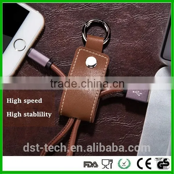 Keychain Usb Mobile Phone Charging Data Charger Cable for Iphone 7 6 5 photo-3