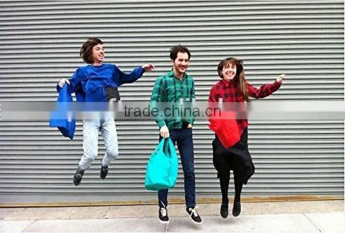 Reusable Shopping Tote Travel Recycle Bag - Foldable to Save Space -Various Color photo-4