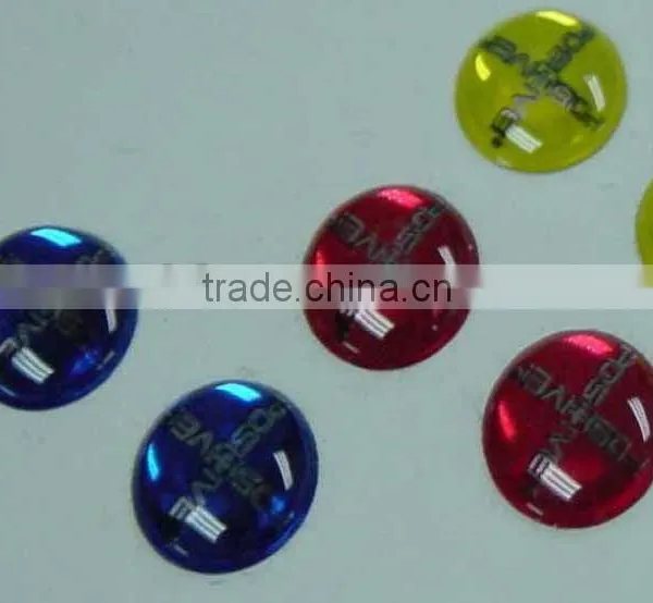 3D Epoxy Resin Dome Label