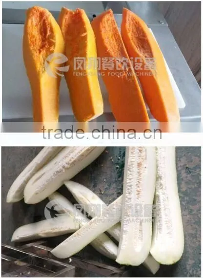 GF-4 Stainless Steel Automatic Melon Separating Machine,vegetable and Fruit Separating Spiliting Machine,pumpkin Separator photo-6