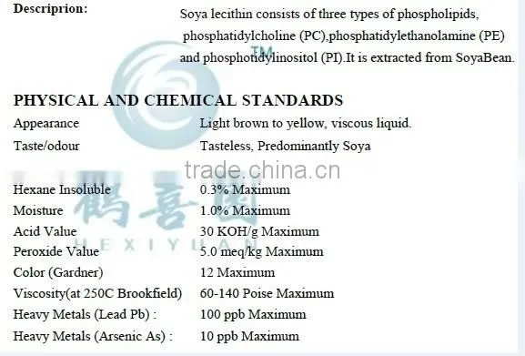 Chemical Soya Lecithin (emulgator) photo-3