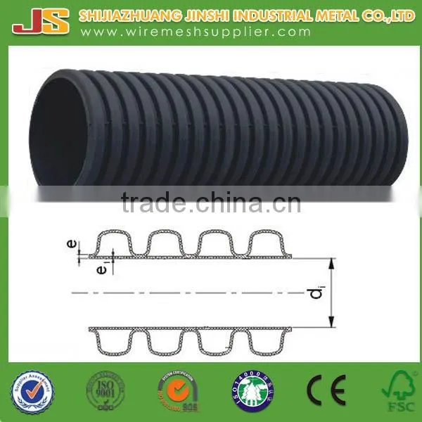 HDPE Steel Belt Reinforced Spirally Corrugated Pipe, HDPE Corrugated Pipe photo-6