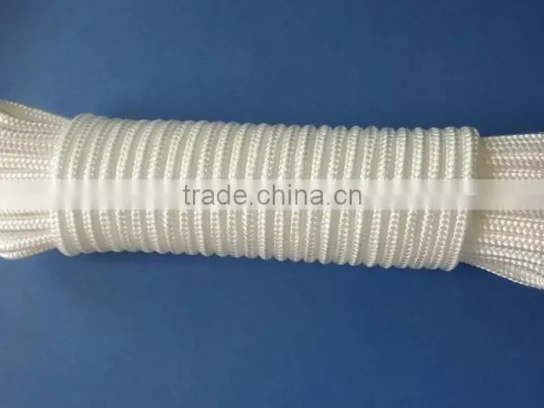 Double Braid Polyester White/Black Anchor Rope photo-2