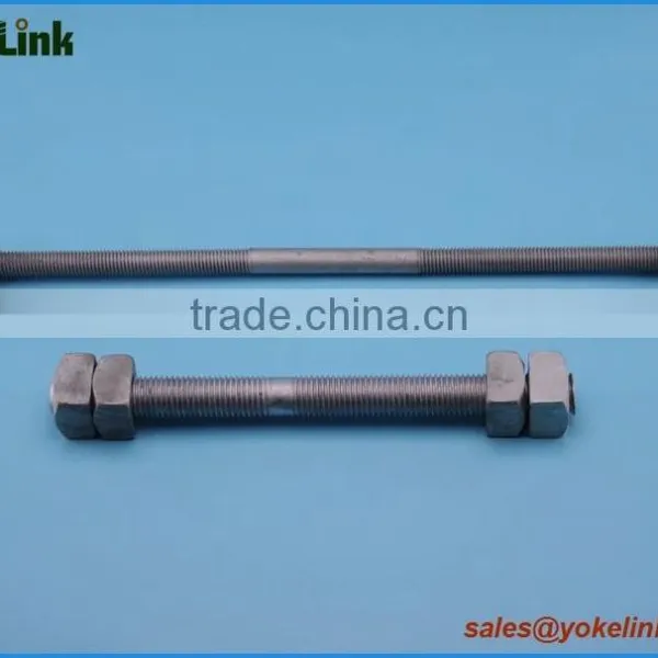 Hardware Stainless Steel Fasteners Double Ended Thread Arming Bolt photo-2