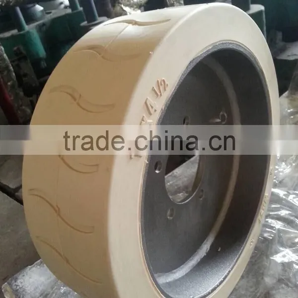 Mec 1932es Scissor Lifts Rubber Tires 14x41/2 With Mould on Wheel photo-4