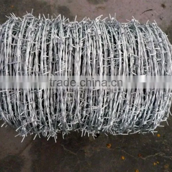 High Quality and Cheap 12 Gauge Pvc Coated Barbed Wire photo-3