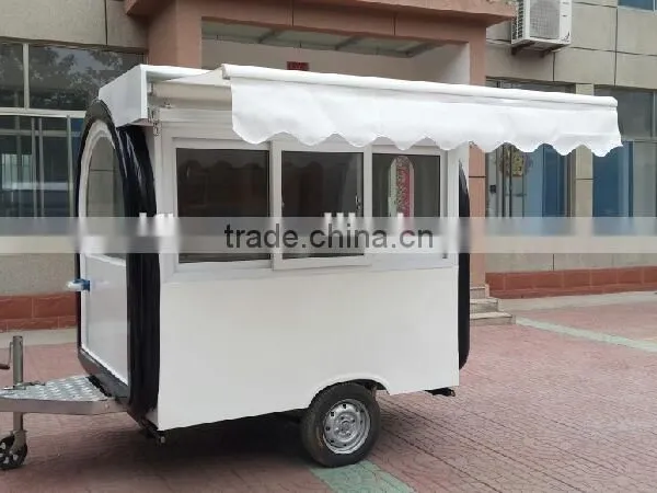 Mobile Hand Push Food Cart Price for Sale photo-6