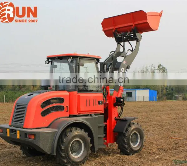 2.0 Ton Mini Farm Front End Loader For Tactors, Small Wheel Loader With CE Approved photo-4