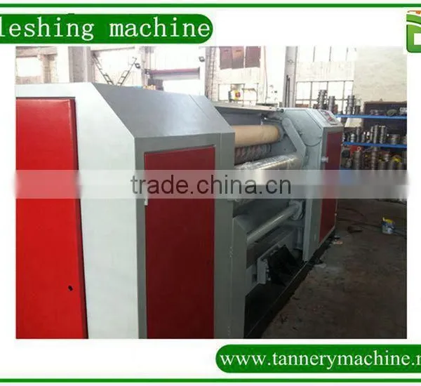Italy Quality 1500mm Hydraulic Leather Fleshing Machine photo-4