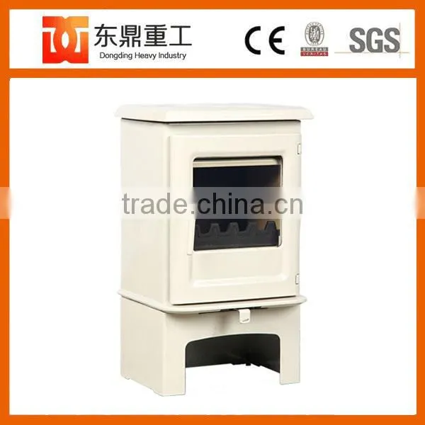 Direct Salling Ivory White Enamel Wood Burning Stove/wood Stove/fireplace From Chinese Factory HF905UBE photo-4