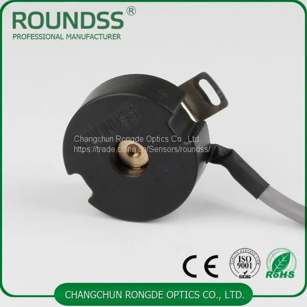 48mm Dia 8mm Hollow Shaft Rotary Servo Encoder DC 5V 2500 PPR photo-3