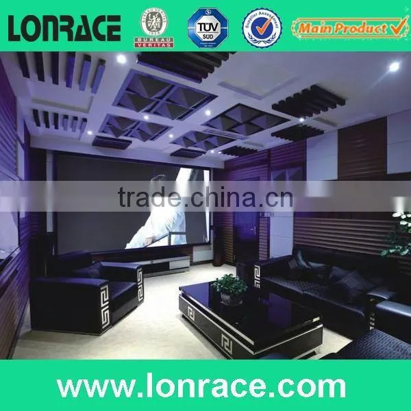 Fiber Glass Wool Acoustical Ceiling Board Building Materials
