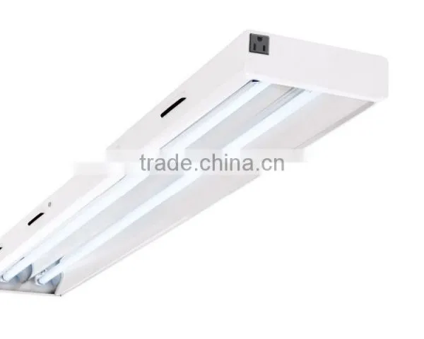 Hanging Aluminium T5 HO Fluorescent Grow Light Reflector Fixture for 2ft 4ft 24W 54W 3000K 6500K 2tube 4tube 6tube 8tube photo-5