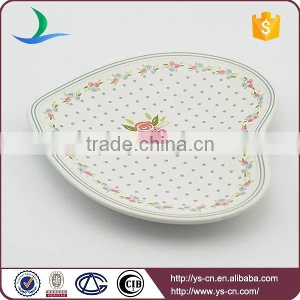 Decal Ceramic Light Weight Wedding Heated Dinner Plates photo-2