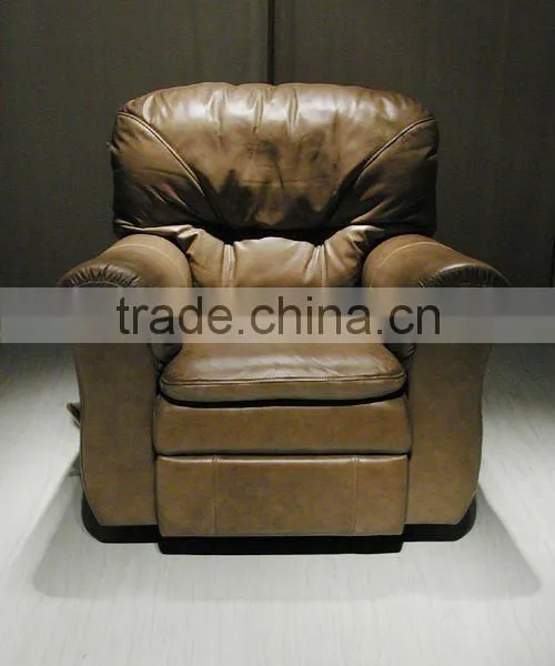 Genuine Leather One Seat Sofa. Very Comfortable and Beautiful Leather Sofa. High Quality Chesterfield Sofa B48124