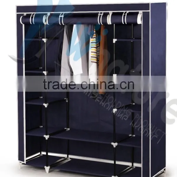 Folding Fabric Wardrobe, Portable Wardrobe for Bedroom,canvan Wardrobe photo-4