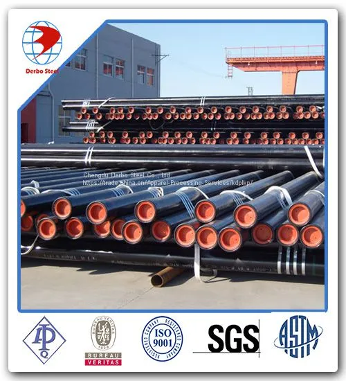 A53 Grade B Black Carbon Seamless Steel Pipe photo-3