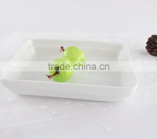 Chaozhou Factory Direct Wholesale Rectangular Porcelain Tray Dishes, Ceramic French Fries Plates photo-3