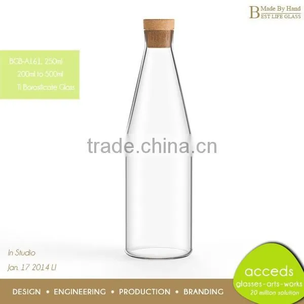 Custom Small White Glass Milk Bottles photo-3