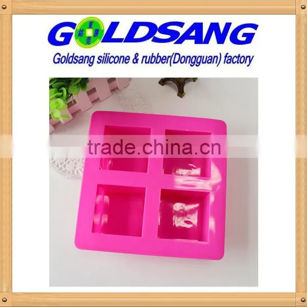 4 Square Silicone Handmake Soap Mold &cake Mold photo-2