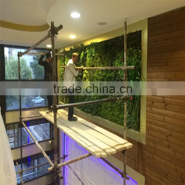 China Wholesale Artificial Plant Wall Manufacturer Foliage Plants Wall Green Wall photo-6
